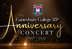 Canterbury College 35th Anniversary Concert